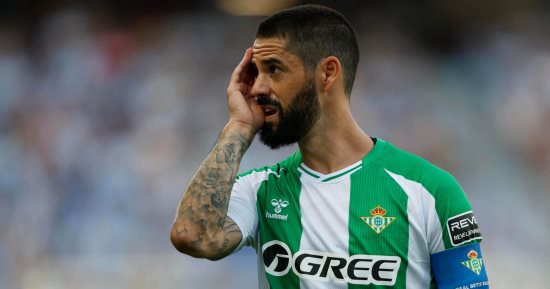 إيسكو يغيب عن ريال بيتيس أول 12 جولة من الدورى الإسباني