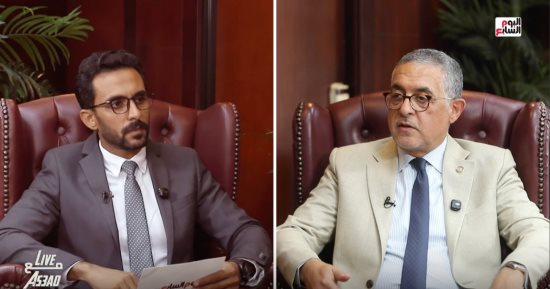 اليوم السابع يجرى لقاء خاصا مع رئيس هيئة الاستثمار.. فيديو وصور