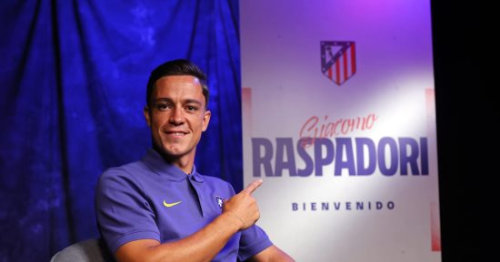 رسميًا.. أتلتيكو مدريد يضم المهاجم الإيطالي جياكومو راسبادوري حتى 2030