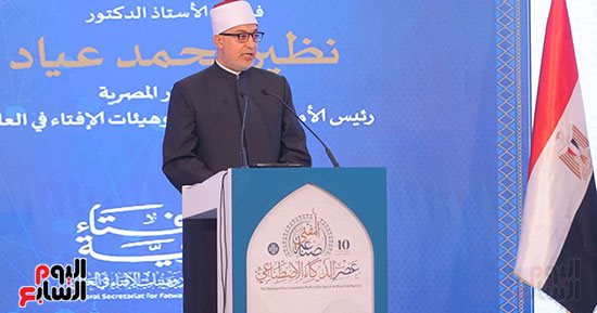 المفتى: مصر تؤدى واجبها تجاه فلسطين بوعى وشرف رغم حملات التشويه