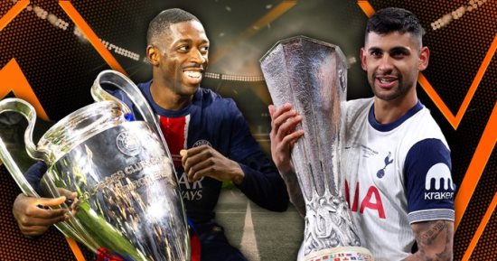 التشكيل الرسمي لمباراة باريس سان جيرمان ضد توتنهام فى كأس السوبر الأوروبي