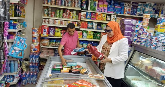 تحرير 166 مخالفة و74 محضرا وغلق 2 كافيه ومطعم فى حملات تموينية بسوهاج