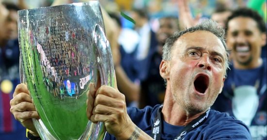 لويس إنريكي ماكينة ألقاب باريس سان جيرمان قبل نهائي دوري أبطال أوروبا