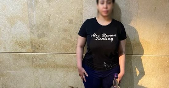الداخلية تضبط راقصة تخدش الحياء العام.. فيديو