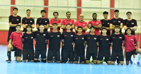 منتخب ناشئى الطائرة يهزم ليبيا ويصعد إلى نهائى البطولة العربية بالأردن
