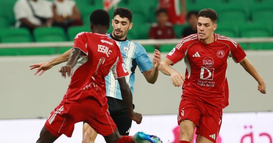 حمدي فتحي يشارك في تعادل الوكرة مع العربي 2-2 بالدوري القطري