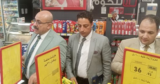 تموين المنيا: ضبط 320 مخالفة تموينية متنوعة