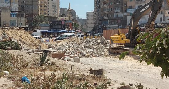 بعد هدم كوبرى المندرة بالكامل.. اعرف المسارات البديلة من وإلى الكورنيش
