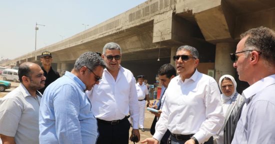 محافظ الجيزة يتفقد حالة النظافة والإشغالات بأحياء الطالبية والعمرانية والعجوزة
