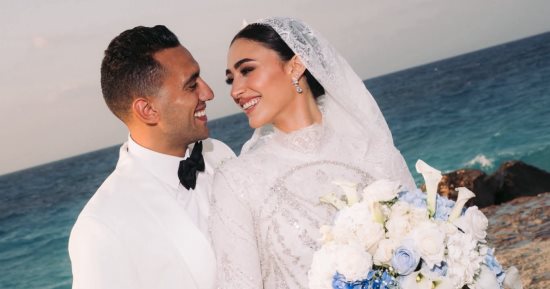 لو عجبك حفل زفاف أحمد الجندي.. اعرفي إزاي تختاري فستان مناسب لفرح على البحر