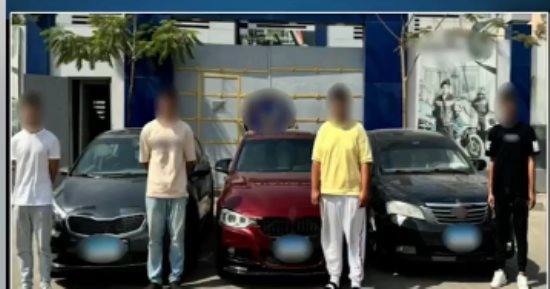 إنهاء إجراءات خروج المتهمين فى حادث مطاردة فتيات طريق الواحات