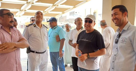 مدير آثار الأقصر يتابع أعمال استلام مشروع تطوير معبد خنوم بمدينة إسنا.. صور