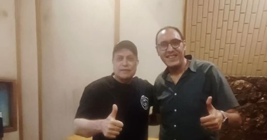 "فظيعة فظاعة" أغنية جديدة تجمع حكيم وعمرو قطب بعد نجاح "يارب فرحنى"