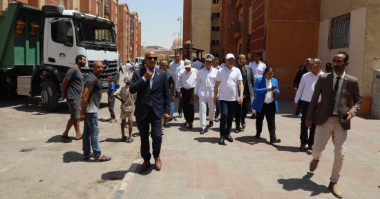 محافظ القاهرة يقود حملة لليوم الثالث لإعادة الانضباط لمدينة معا بالسلام