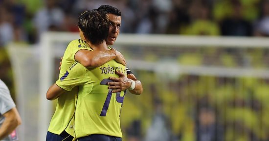 النصر يتأهل لنهائى كأس السوبر السعودى بثنائية ضد اتحاد جدة.. فيديو
