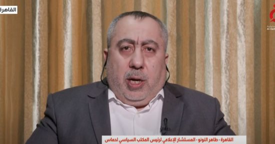 طاهر النونو: خيار المقاومة قائم ما دام الاحتلال موجوداً