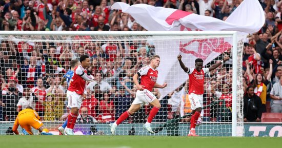 ملخص وأهداف آرسنال ضد ليدز 5-0 فى الدورى الإنجليزى.. فيديو