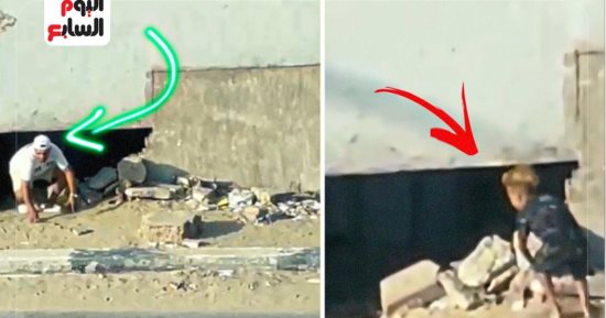 كواليس ضبط عصابة الثقب الأسود لاستغلال الأطفال فى التسول بالهرم.. فيديو