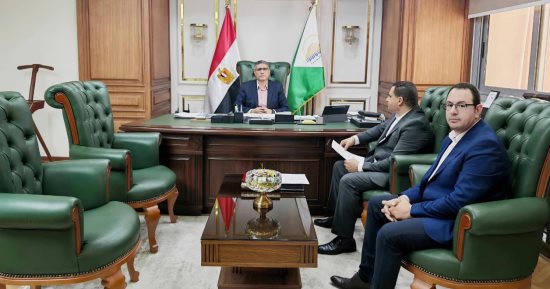 محافظ الجيزة يستقبل وكيل مديرية التموين الجديد لبحث خطط العمل 