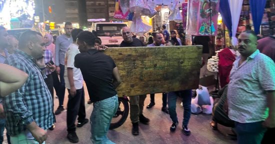 حي الهرم يشن حملات مكبرة لرفع إشغالات المحال وتعديات الباعة على الطريق.. صور