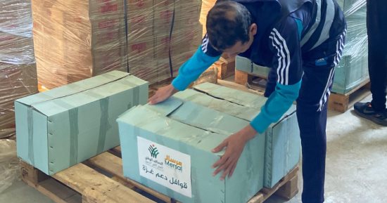 "مرسال" عضو التحالف الوطنى ترسل قافلة مساعدات إلى غزة تتجاوز 13 مليون جنيه