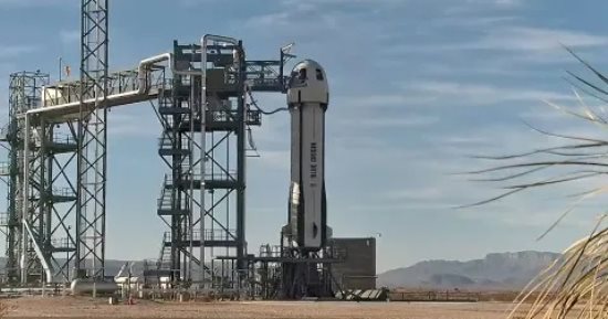 Blue Origin تستعد لإطلاق حمولتها رقم 200 على صاروخ New Shepard 