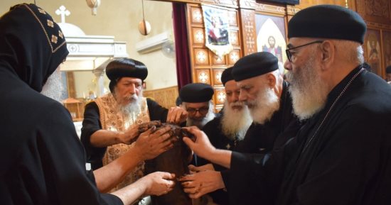 الكنيسة تحتفل بتذكار القديس أغسطينوس بكاتدرائية العذراء والقديس أثناسيوس بدمنهور