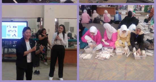 التربية للطفولة المبكرة بجامعة القاهرة تنظم ورشة عمل لطلاب برنامج معلمى الحضانة