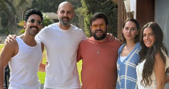 صور من كواليس فيلم ماما وبابا تزامنا مع نجاحه فى صالات السينما