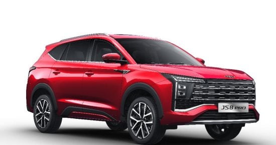 سعر ومواصفات السيارة جاك JS8 فى السوق المصرى