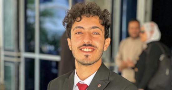 رئيس جامعة كفر الشيخ ينعى نائب رئيس اتحاد طلاب كلية الصيدلة