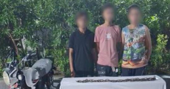 لهو متهور يتحول لجريمة.. القبض على 3 شباب اعتدوا على سيدة بجنزير فى الجيزة