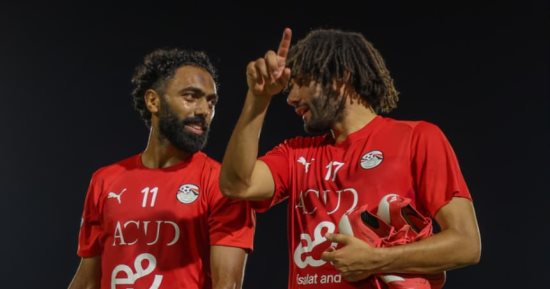 منتخب مصر يخوض تدريبه الثاني في استاد السلام