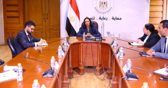 وزيرة التضامن تتابع الأعمال الميدانية للحصر الوطنى الشامل للحضانات