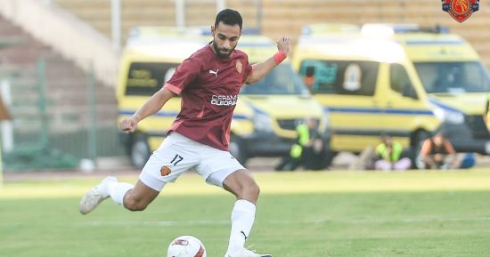 عمرو السولية يغيب عن سيراميكا أمام فاركو فى الدورى للإصابة