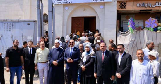 التضامن والأوقاف تفتتحان مطبخ "المحروسة" للإطعام فى مدينة طنطا.. صور