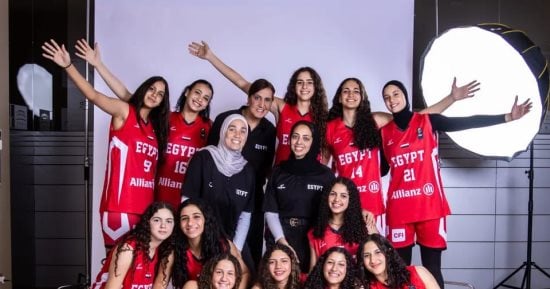 ناشئات السلة يهزمن كينيا فى بطولة الأفروباسكت