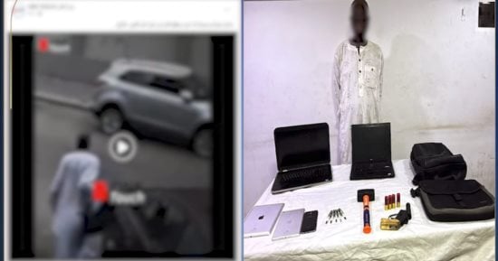 حبس أجنبى الجنسية يسرق السيارات بأكتوبر بطريقة كسر الزجاج 4 أيام