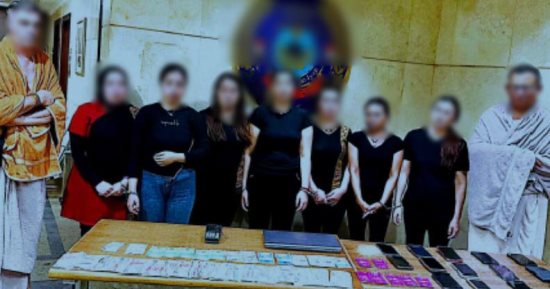 ضبط 9 متهمين بينهم 7 سيدات داخل نادٍ صحى لأعمال المنافية للآداب بمصر الجديدة