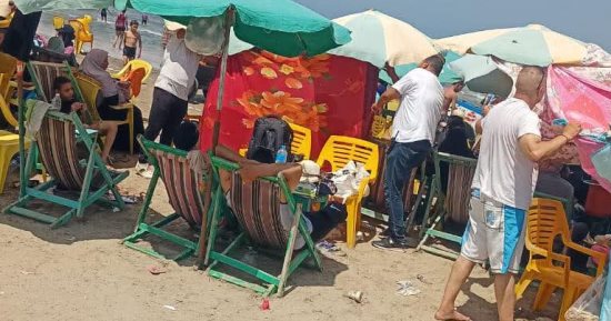 مصرع شقيقين غرقا في شواطئ رأس البر