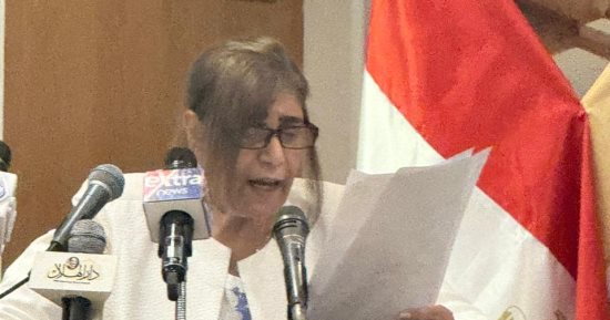 عايدة فهمى فى كلمة اليوم المصرى للمسرح: إذا صدقنا فيه صار الوطن مسرحا يسع الجميع