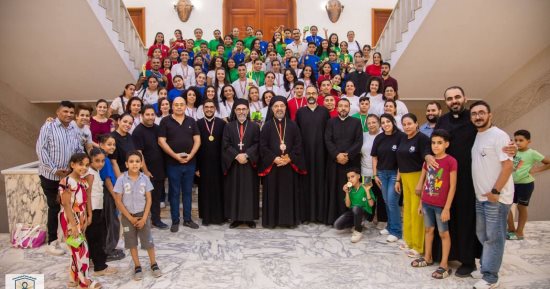 بطريرك الأقباط الكاثوليك يشهد ختام مسابقة التعليم المسيحي بالكنيسة الكاثوليكية بمصر