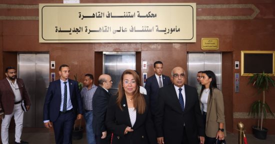 وزير العدل يفتتح غرفتين مؤمنتين للمرأة ضحية العنف بمحكمة القاهرة الجديدة