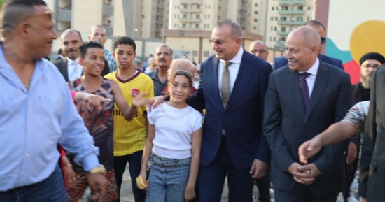 محافظ القاهرة يفتتح "فراغ عام" جديدا بمدينة الخيالة