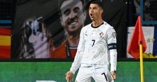 رونالدو أفضل لاعب في جولة تصفيات أوروبا المؤهلة لكأس العالم 2026