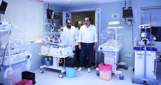 نائب وزير الصحة يتفقد مستشفي الخارجة التخصصي وصدر الخارجة لتعزيز الخدمات الصحية