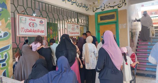 قافلة طبية بقرية أم الرضا الجديدة بدمياط تكشف على 1260 مواطنا ضمن "حياة كريمة"