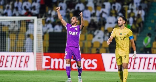 رامي ربيعة يشارك في تعادل الوصل ضد العين بالدوري الإماراتي