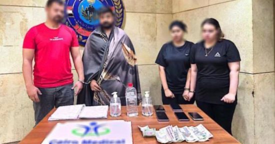 الداخلية تضبط نادي صحي لممارسة أعمال منافية للآداب في الهرم