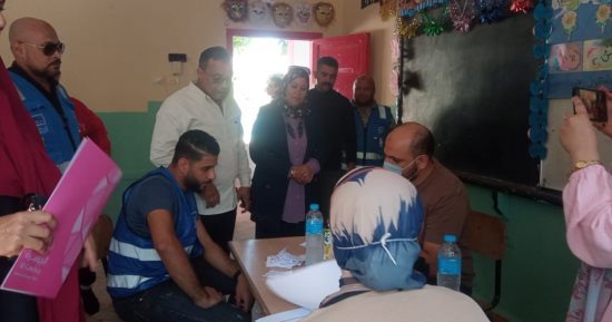 "حياة كريمة" تنظم قافلة طبية شاملة لخدمة أهالي القنطرة غرب بالإسماعيلية